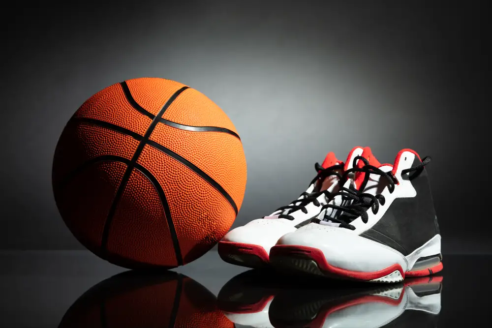 Pair Of Basketball Shoes