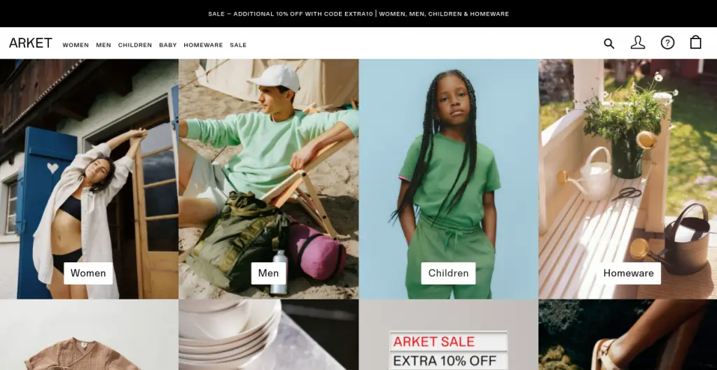 ARKET is a modern-day swedish clothing store
