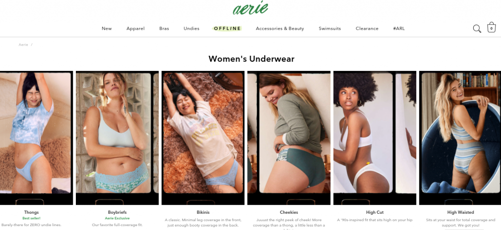 Aerie Bras, Undies, Leggings and More for Every Woman