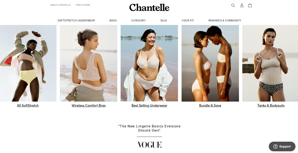  Chantelle French Lingerie - Women's Bras, Underwear