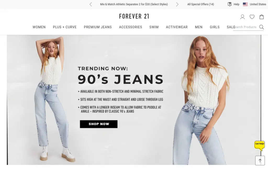 Forever 21 latest trends, styles & the hottest deals