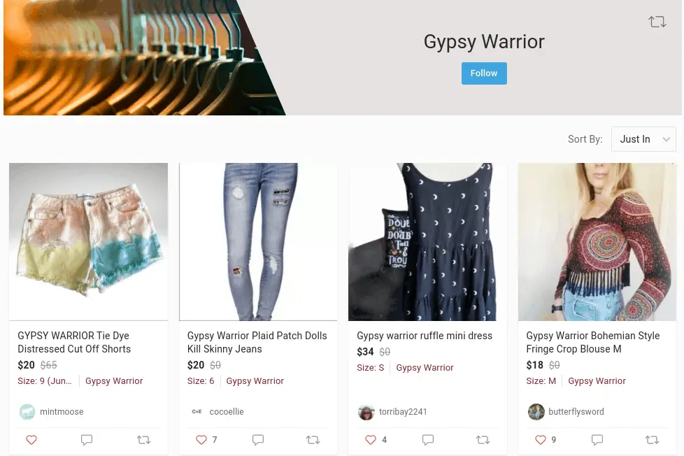 Gypsy Warrior Brand