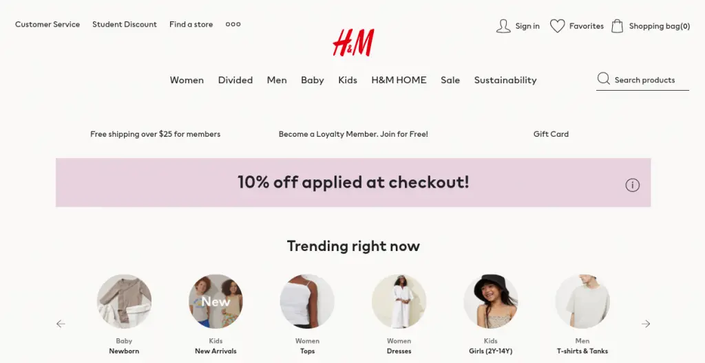 H&M - Online Fashion, Homeware & Kids Clothes
