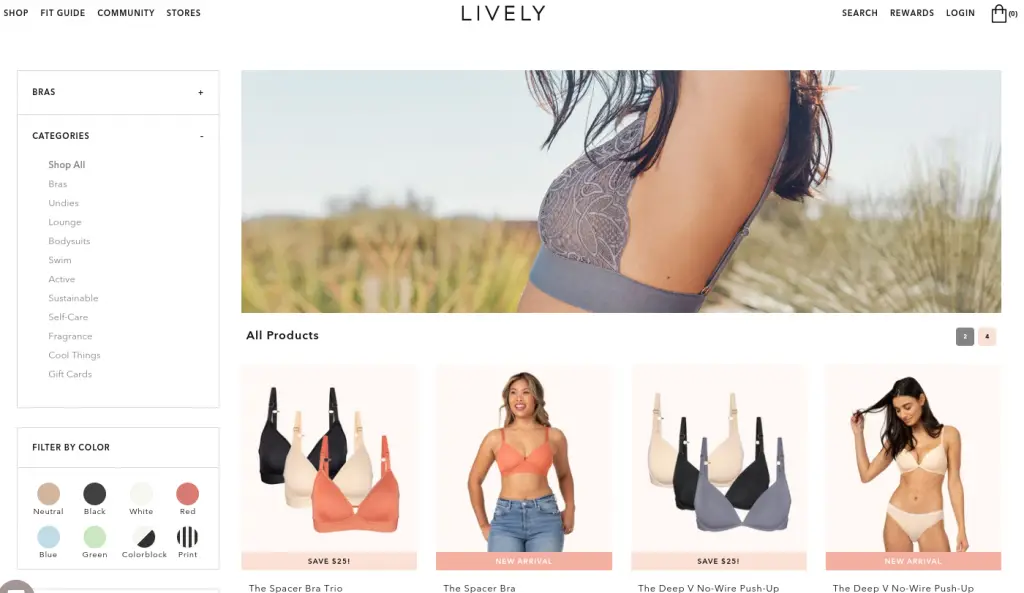 LIVELY - Fashion Bras And Undies