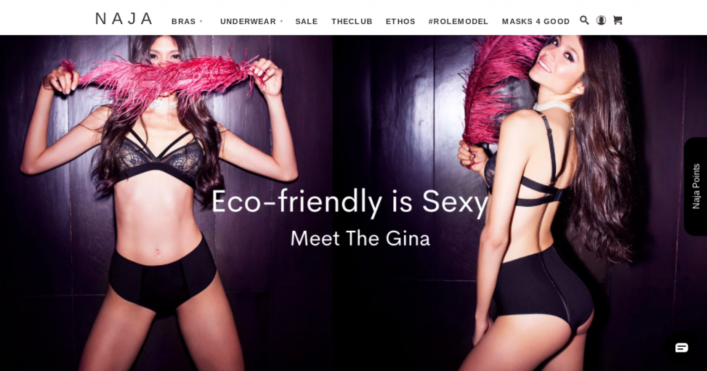 Naja - Sustainable Bras + Underwear with a Social Impact