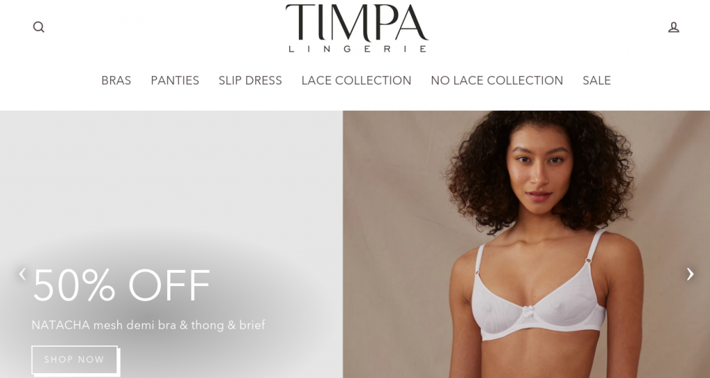 Timpa Lingerie - Intimate Apparel - Bra, brief, thong