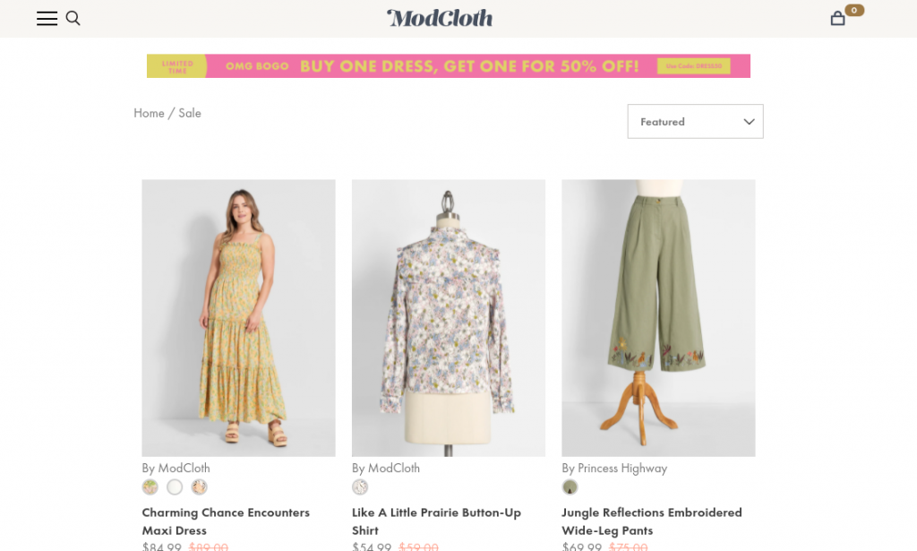 Women's Clothing - Dresses, Tops, Skirts & Shoes - ModCloth