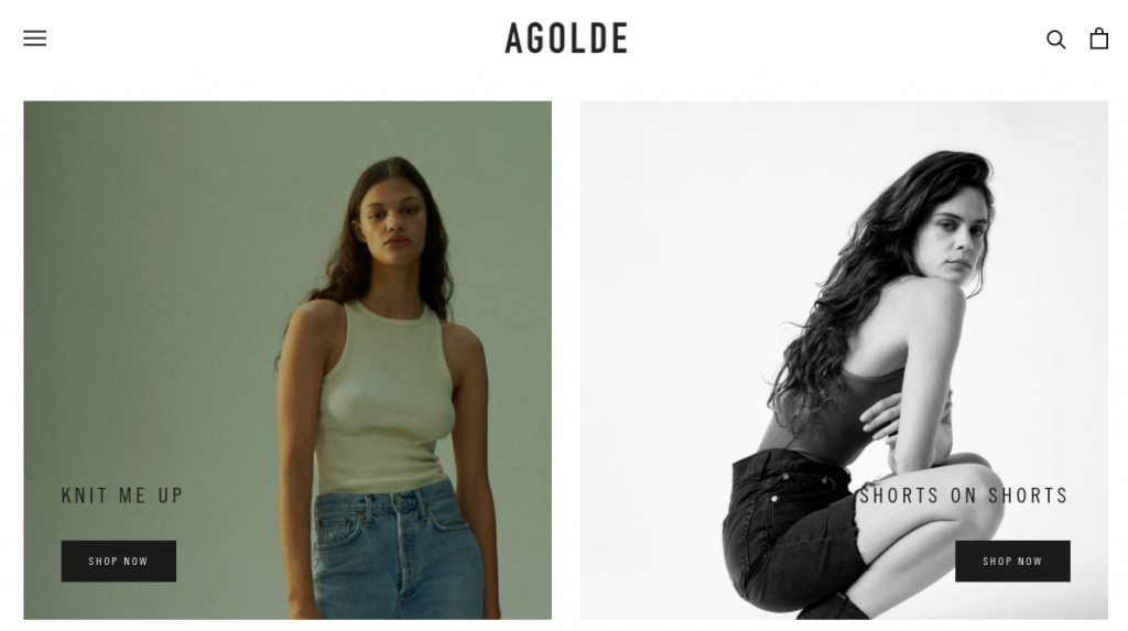 AGOLDE is a premium denim label fashion eco brand