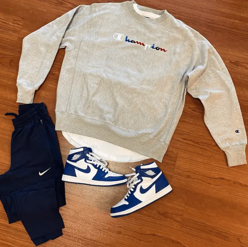Can you wear Champion with Nike