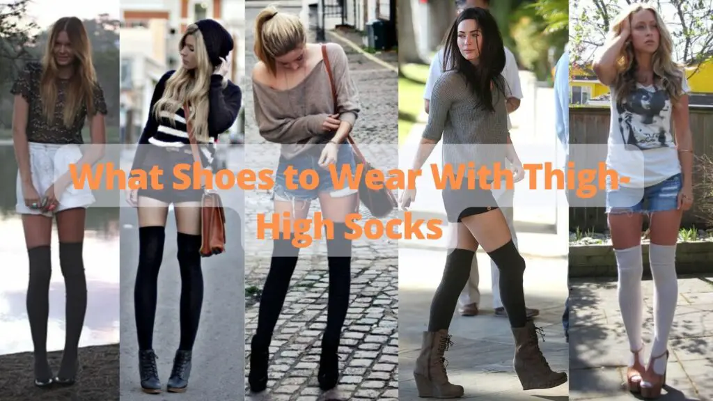 What Shoes to Wear With Thigh-High Socks