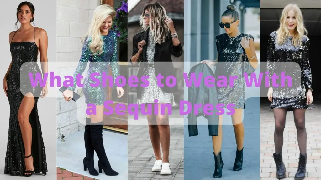 What Shoes to Wear With a Sequin Dress