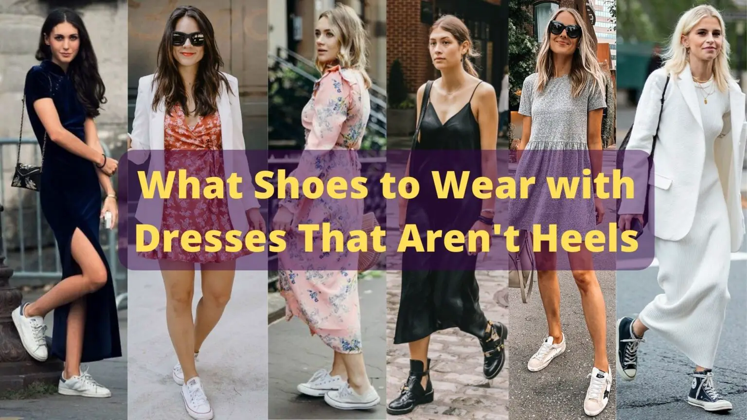 What Shoes to Wear with Dresses Besides Heels - FashionQuo