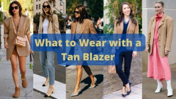 What to Wear with a Tan Blazer