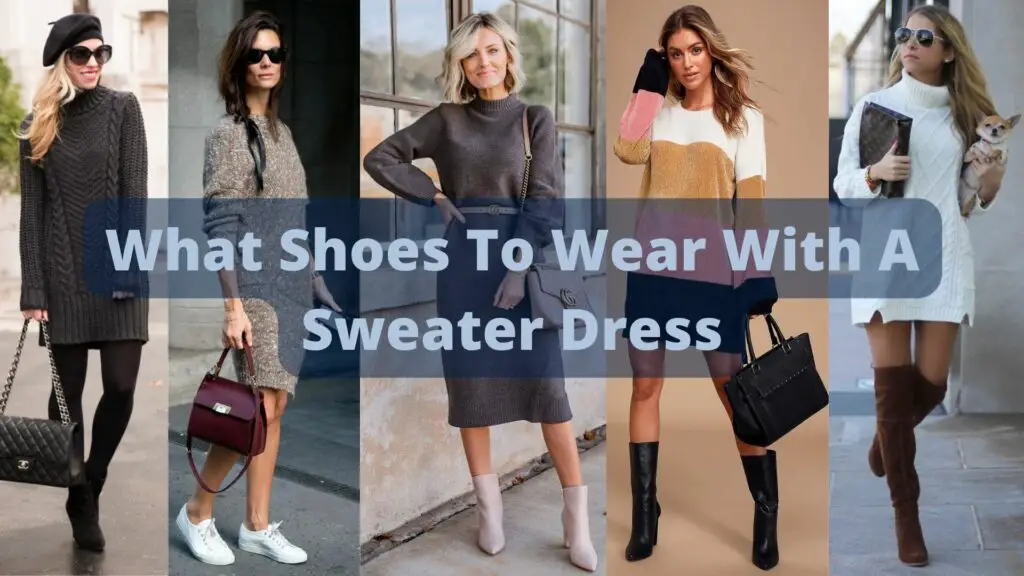 What Shoes To Wear With a Sweater Dress