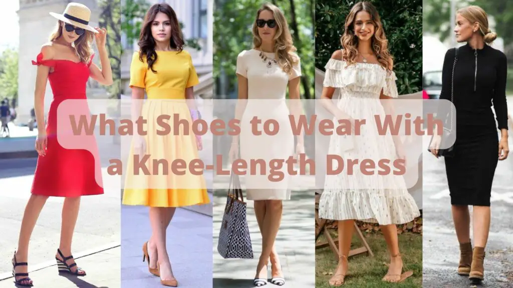 What Shoes to Wear with a Knee-Length Dress