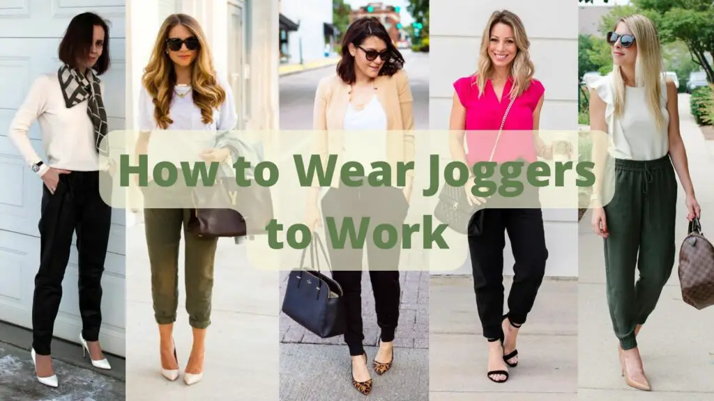 How to Wear Joggers to Work