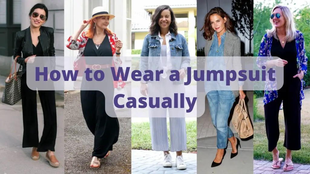 How to Wear a Jumpsuit Casually