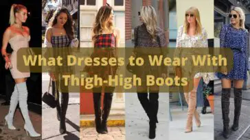 What Dresses to Wear With Thigh-High Boots