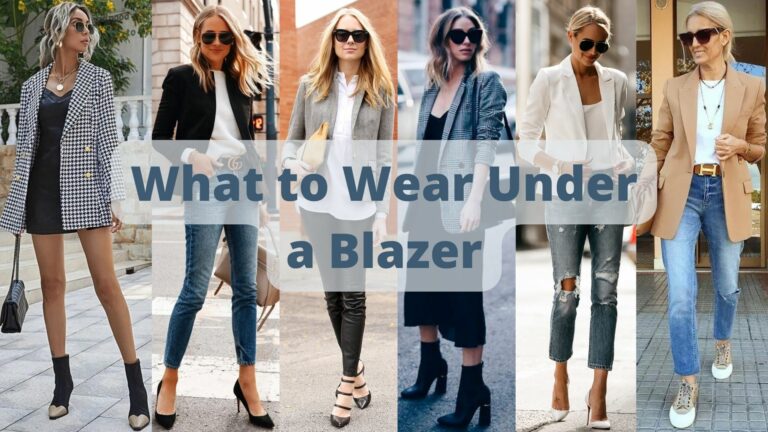 What To Wear Under A Blazer - Women's Guide for 2024 List