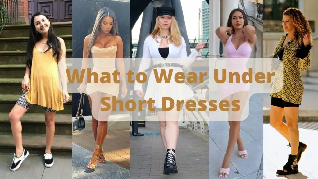 What to Wear Under Short Dresses