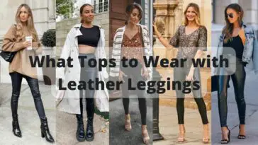 What Tops to Wear with Leather Leggings